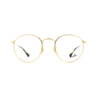 Ray-Ban RX3447V Round Metal 2500 Arista gouden brilmontuur