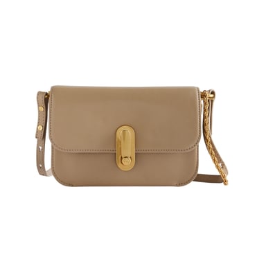 Ted Baker Kkaysa Liten Polerad Läderväska Taupe