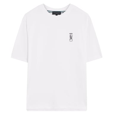 Ted Baker Kuyrt Merk Wit T-shirt