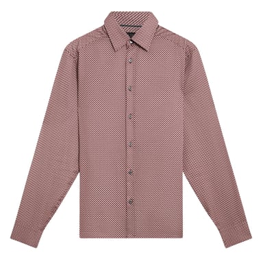 Ted Baker Jozef Mini Geo Print Lichtpaars T-shirt