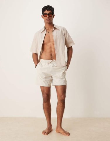 Lyle & Scott Swim Short in beige