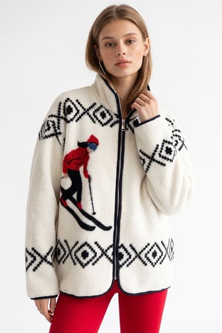Women's Cotton-Blend Sweatshirt