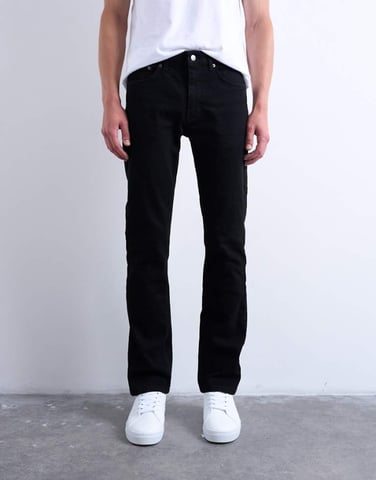 Topman stretch slim jean in black