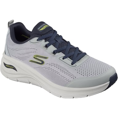 Skechers Arch Fit 3.0 Prawsper Textile Men's Grey/Navy Trainers
