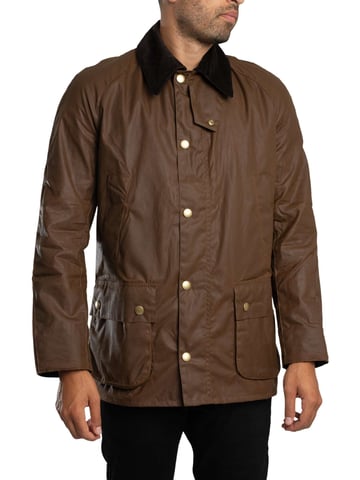 Barbour Ashby Wax Jacket, Brown