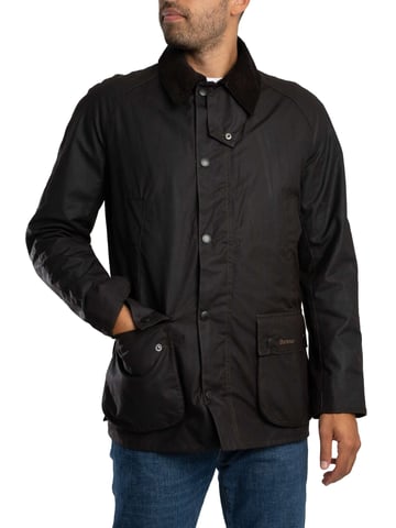 Barbour Ashby Wax-Jack, Zwart