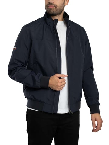 Superdry Nylon Harrington Jacket, Blue