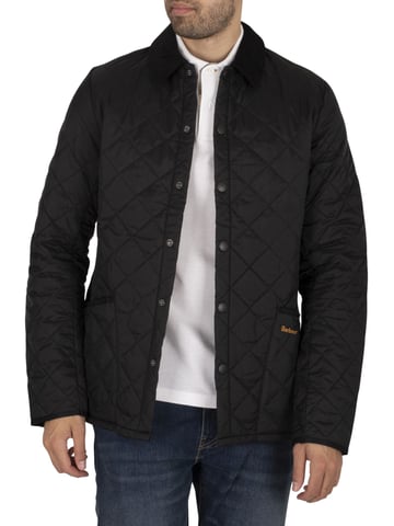 Barbour Heritage Liddesdale Quilt Jacket, Black