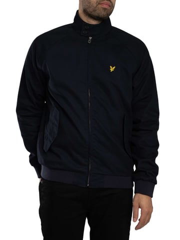 Lyle & Scott Cotton Harrington Jacket, Blue