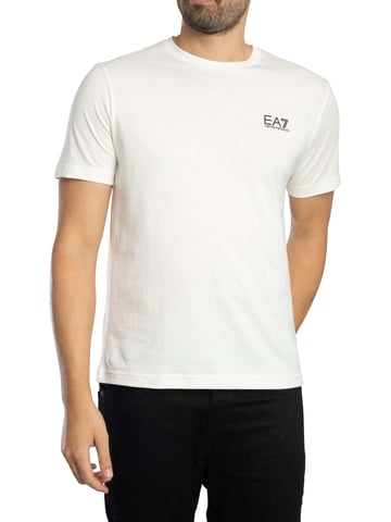 EA7 Chest Logo T-Shirt, White
