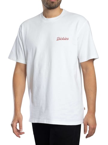 Dickies Wellsville Back Graphic T-Shirt, White
