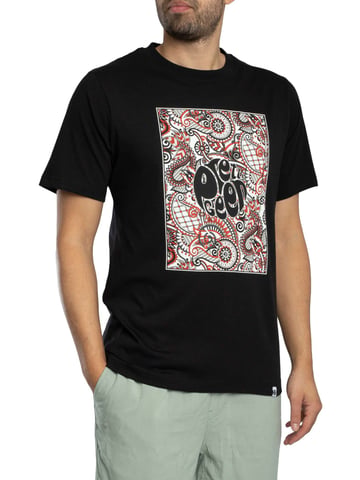 Pretty Green Resonance Box Logo T-Shirt, Black