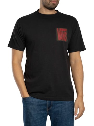 Vans Stretch Stack Back Graphic T-Shirt, Black