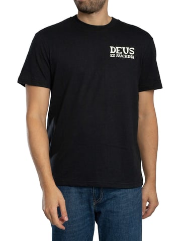 Deus Ex Machina Chinook Back Graphic T-Shirt, Black
