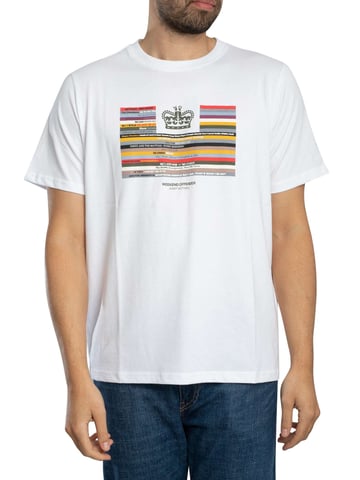 Weekend Offender Vinyl Graphic T-Shirt, White