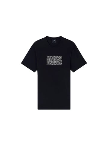 Armani Exchange Outline Graphic Slim T-Shirt, Black