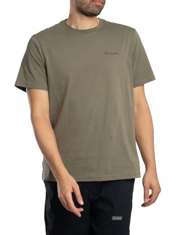 Columbia Logo Back Graphic T-Shirt, Green