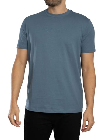 Armani Exchange Brand Graphic T-Shirt, Blue