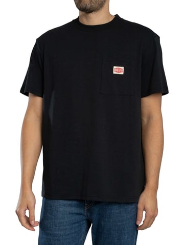 Deus Ex Machina Parts & Service Pocket T-Shirt, Black