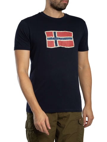 Napapijri Mahsa Graphic T-Shirt, Blue