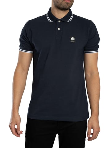 Pretty Green Rayner Polo Shirt, Blue