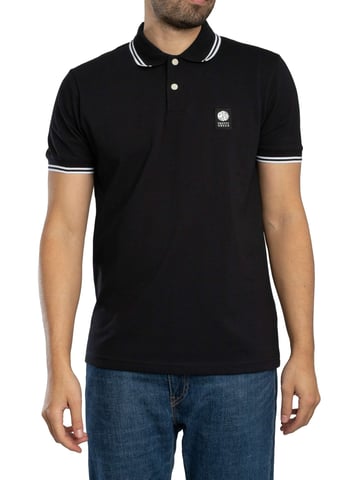 Pretty Green Rayner Polo Shirt, Black