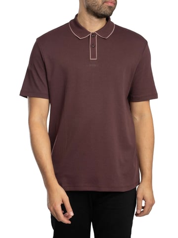 HUGO Dalumo Polo Shirt, Brown