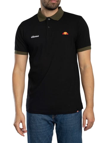 Ellesse Lessepsia Polo Shirt, Black