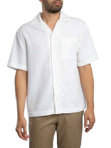 HUGO Exolino Short Sleeved Shirt, White