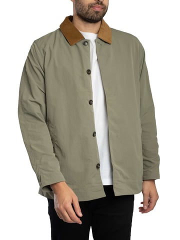 Barbour Short Rokig Showerproof Jacket, Green