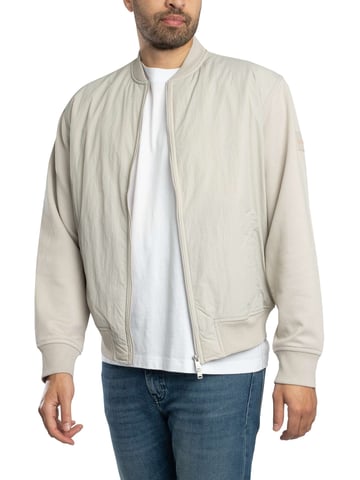 BOSS Ze Smartcore Bomber Jacket, Grey