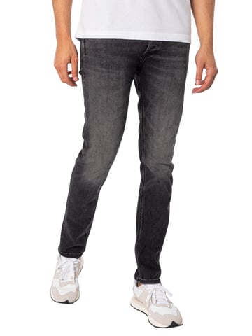 Jack & Jones Glenn Original 817 Slim Jeans, Black