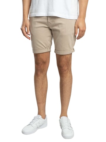 Replay RBJ 981 Denim Tapered Shorts, Beige