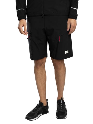 EA7 Lightweight Cargo Shorts, Black