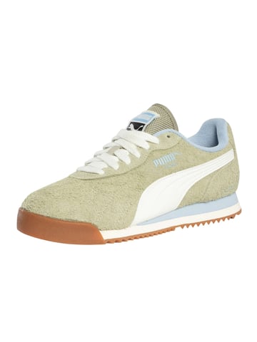 Puma Roma Anniversario Suede Trainers, Green