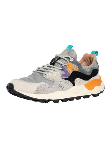 Flower Mountain Yamano Suede Trainers, White