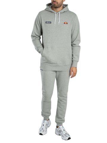 Ellesse Traccota Pullover Hoodie Tracksuit, Grey