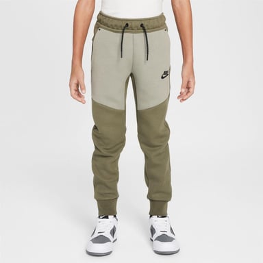 Nike Childrens/Kids Tech Fleece Joggers (Olive)