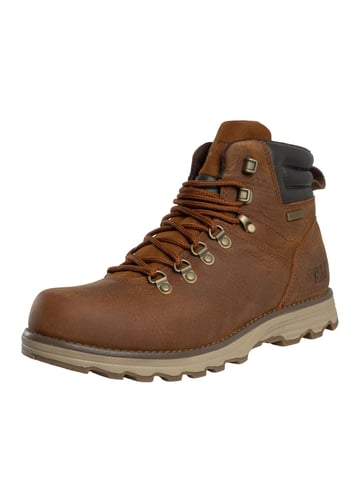 Caterpillar Sire Waterproof Leather Boots, Brown
