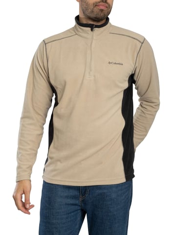 Columbia Klamth Range Half Zip Fleece, Beige