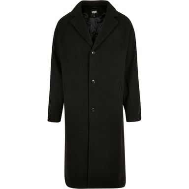 Urban Classics Mens Long Length Coat (Black)