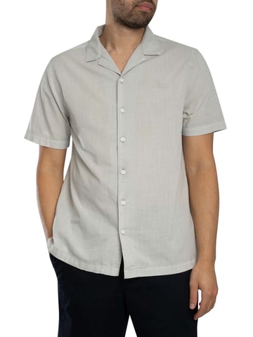Superdry Cabana Short Sleeved Shirt, Grey