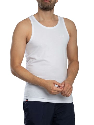 Superdry Essential Logo Vest, White