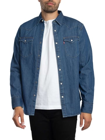 Levi's Barstow Western Shirt, Blue