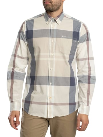 Barbour Harris Tailored Tartan Shirt, Grey