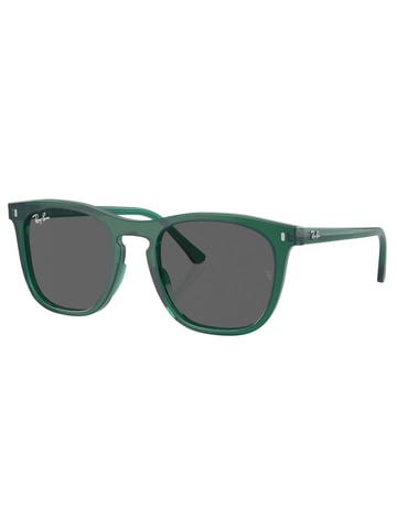 Ray-Ban RB2210 Square Sunglasses, Green
