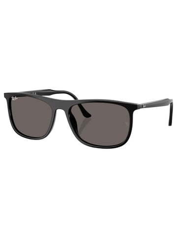 Ray-Ban RB2216 Rectangle Sunglasses, Black