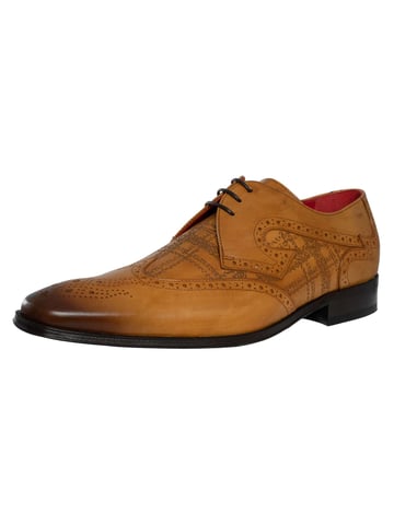 Jeffery West Scottish Leather Derby Shoes, Brown