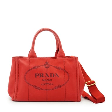 Prada Cloth Tote Bag Canapa