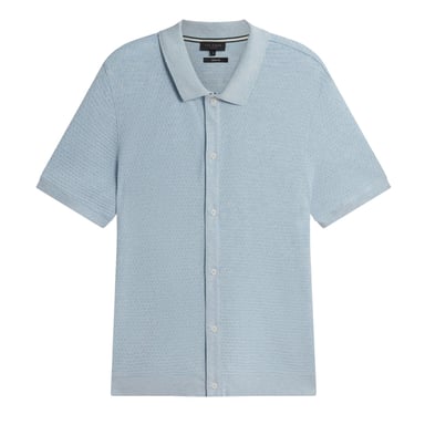 Ted Baker Connyr Regular Blue Button Through Shirt
